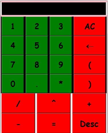 How to build a calculator using python Tkinter
